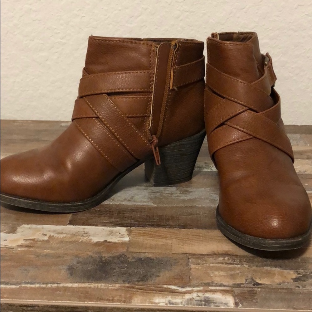 Brown boots